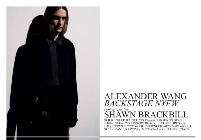 Alexander Wang Backstage- NYFW